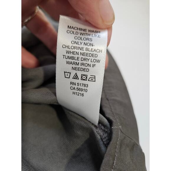 Maurices Off the Shoulder Gray Flowy Lightweight Medium - Picture 7 of 7